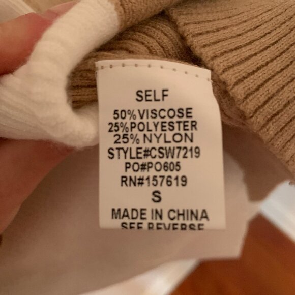 Two Tone Dress Size Small New With Tags - Picture 5 of 5